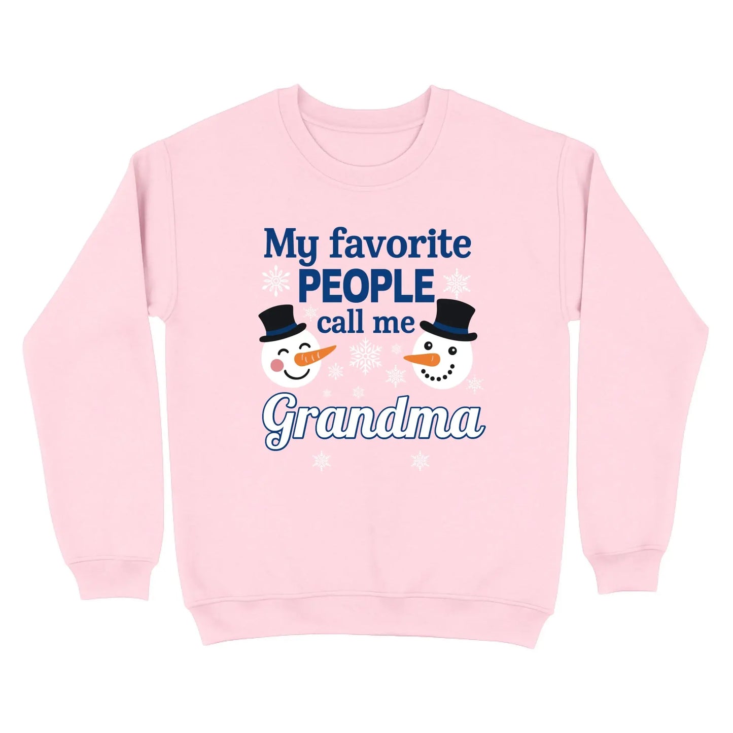 Personalized "My Favorite People Call Me Grandma" Sweatshirt – Custom Grandma Shirt with Kids' Names – Family Love Gift for Grandma  Ezcustomize