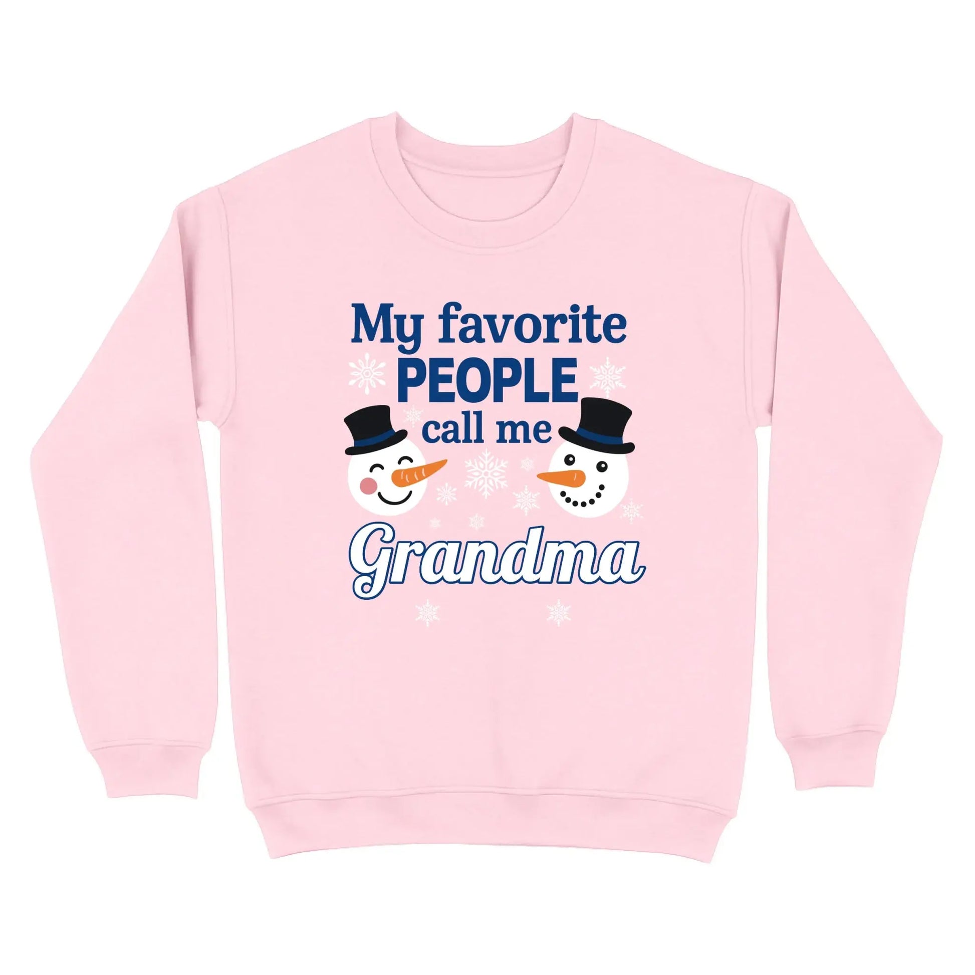 Personalized "My Favorite People Call Me Grandma" Sweatshirt – Custom Grandma Shirt with Kids' Names – Family Love Gift for Grandma  Ezcustomize