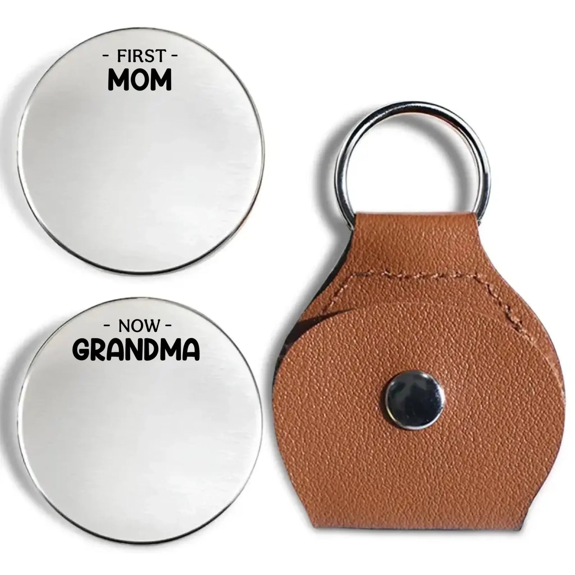 Pocket Hug for Mom Turned Grandma – Personalized Floral Keepsake Coin Token – Sweet Everyday Reminder & Birthday Gift from Kids  Ezcustomize