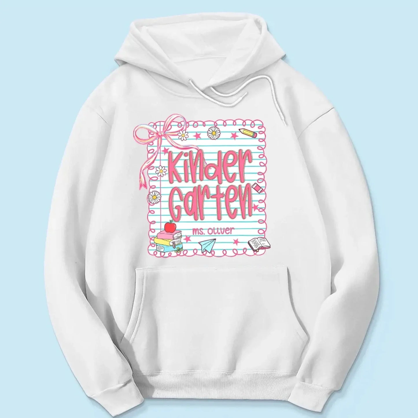 Preppy Coquette Teacher Shirt – Personalized First Day of School Tee - Cute Back to School Outfit for Educators  Ezcustomize