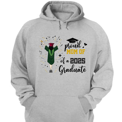 Proud Family of a 2025 Graduate – Personalized T-Shirt – Custom Graduation Party Tee for Parents, Siblings & Relatives  Ezcustomize