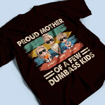 Proud Mother of a Few Kids – New Personalized Shirt, Custom Gift for Moms with Kids' Names  Ezcustomize