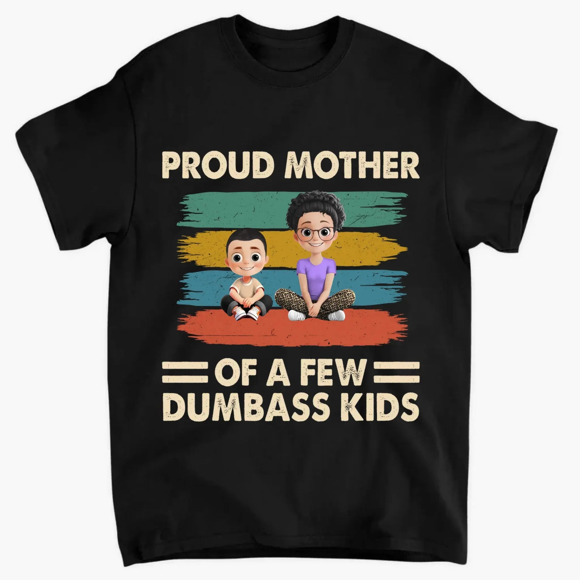 Proud Mother of a Few Kids – New Personalized Shirt, Custom Gift for Moms with Kids' Names  Ezcustomize