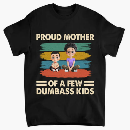 Proud Mother of a Few Kids – New Personalized Shirt, Custom Gift for Moms with Kids' Names  Ezcustomize
