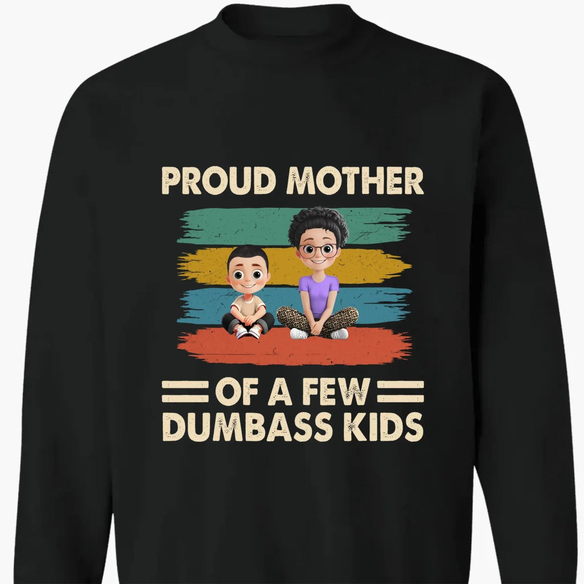 Proud Mother of a Few Kids – New Personalized Shirt, Custom Gift for Moms with Kids' Names  Ezcustomize