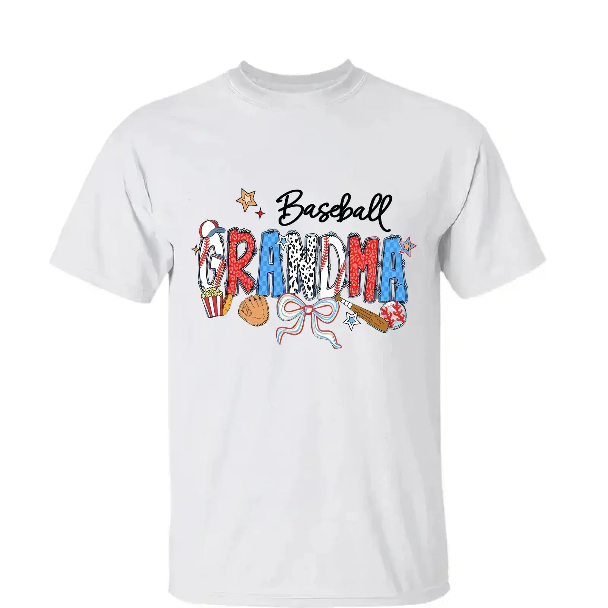 Proud Sports Grandma T-Shirt – Personalized Tee with Kids’ Names – Custom Gift for Baseball, Softball, Soccer & More  Ezcustomize