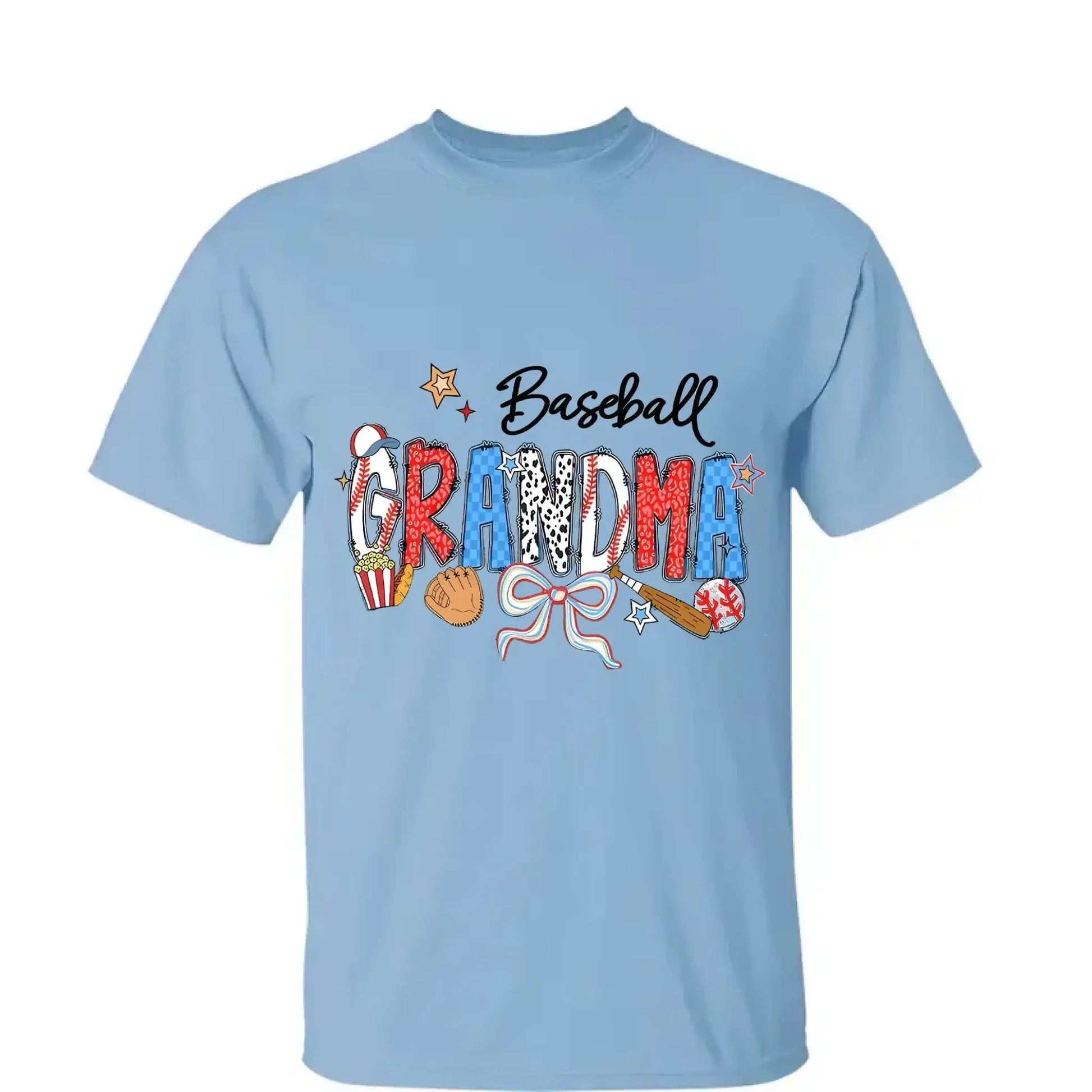 Proud Sports Grandma T-Shirt – Personalized Tee with Kids’ Names – Custom Gift for Baseball, Softball, Soccer & More  Ezcustomize
