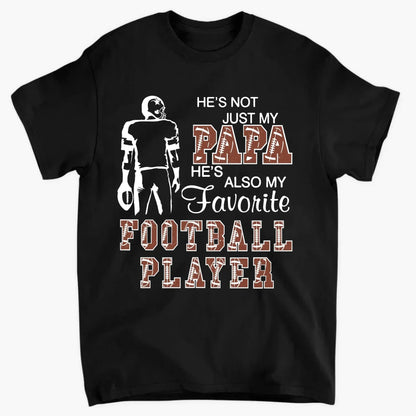 Proud of My Favorite Football Player – Personalized T-Shirt for Moms, Grandmas, Aunts, Sisters & More, Custom Family Gift for Football Fans  Ezcustomize
