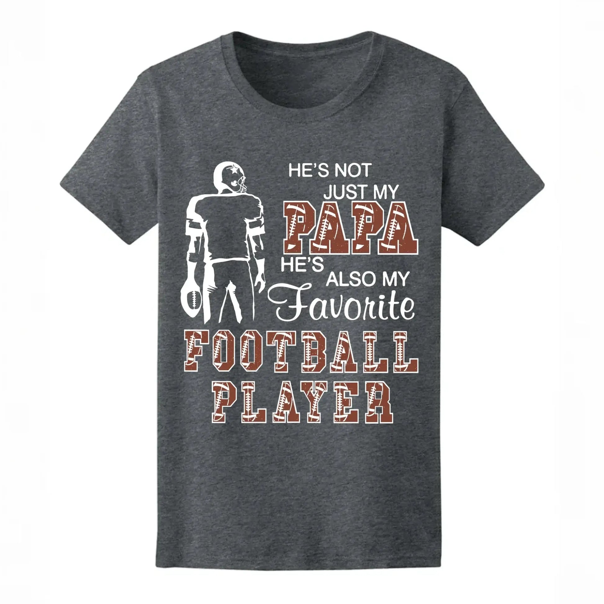 Proud of My Favorite Football Player – Personalized T-Shirt for Moms, Grandmas, Aunts, Sisters & More, Custom Family Gift for Football Fans  Ezcustomize