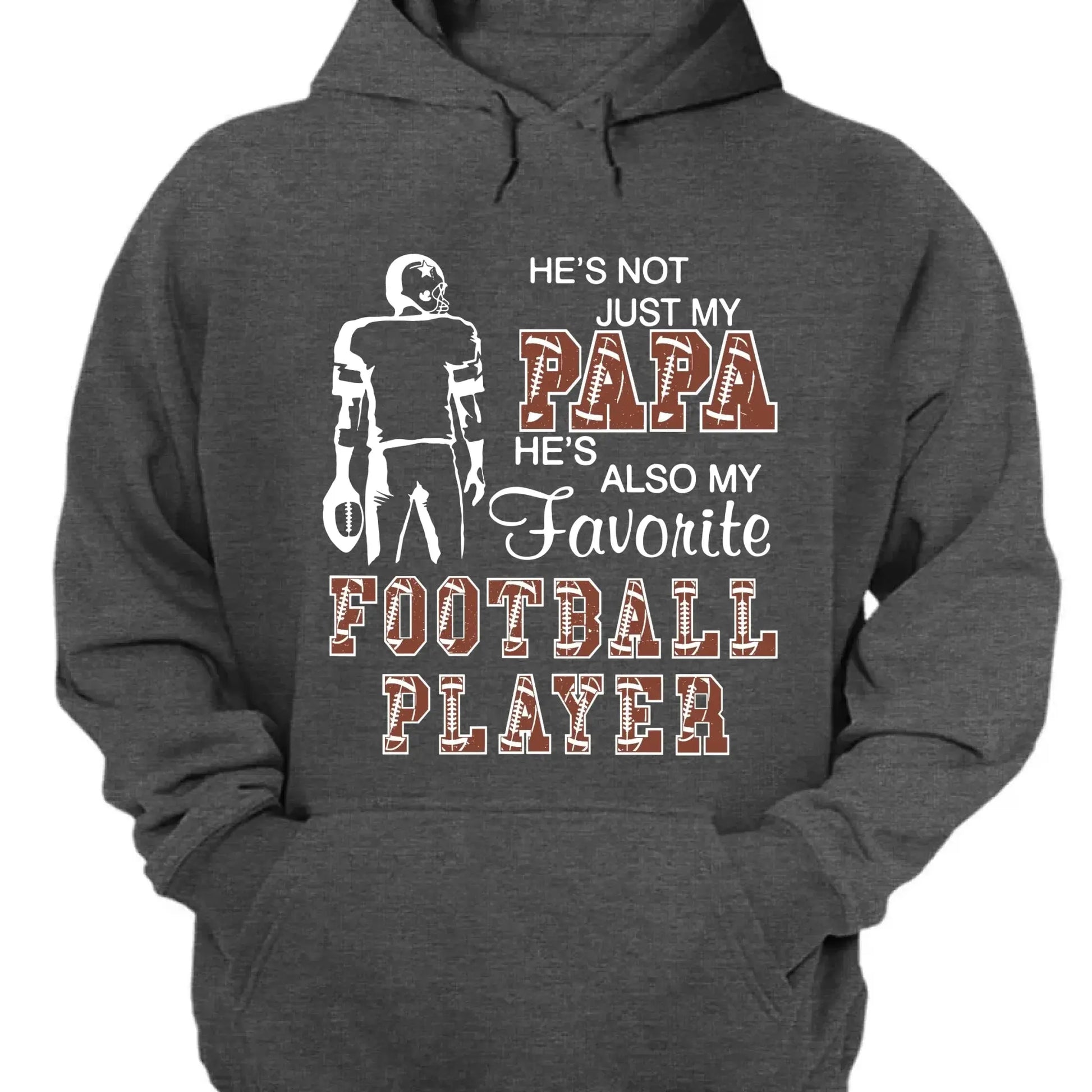 Proud of My Favorite Football Player – Personalized T-Shirt for Moms, Grandmas, Aunts, Sisters & More, Custom Family Gift for Football Fans  Ezcustomize