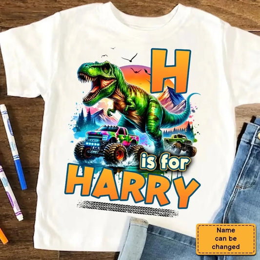 Ready To Crush Kindergarten – Personalized T-Shirt/Youth for Grandson – Fun Back to School Gift  Ezcustomize