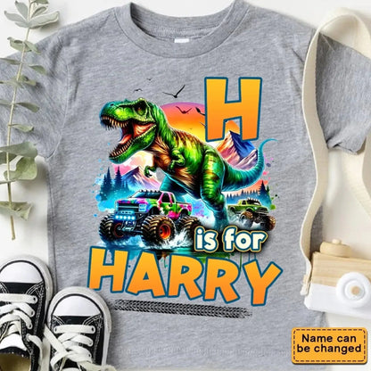 Ready To Crush Kindergarten – Personalized T-Shirt/Youth for Grandson – Fun Back to School Gift  Ezcustomize