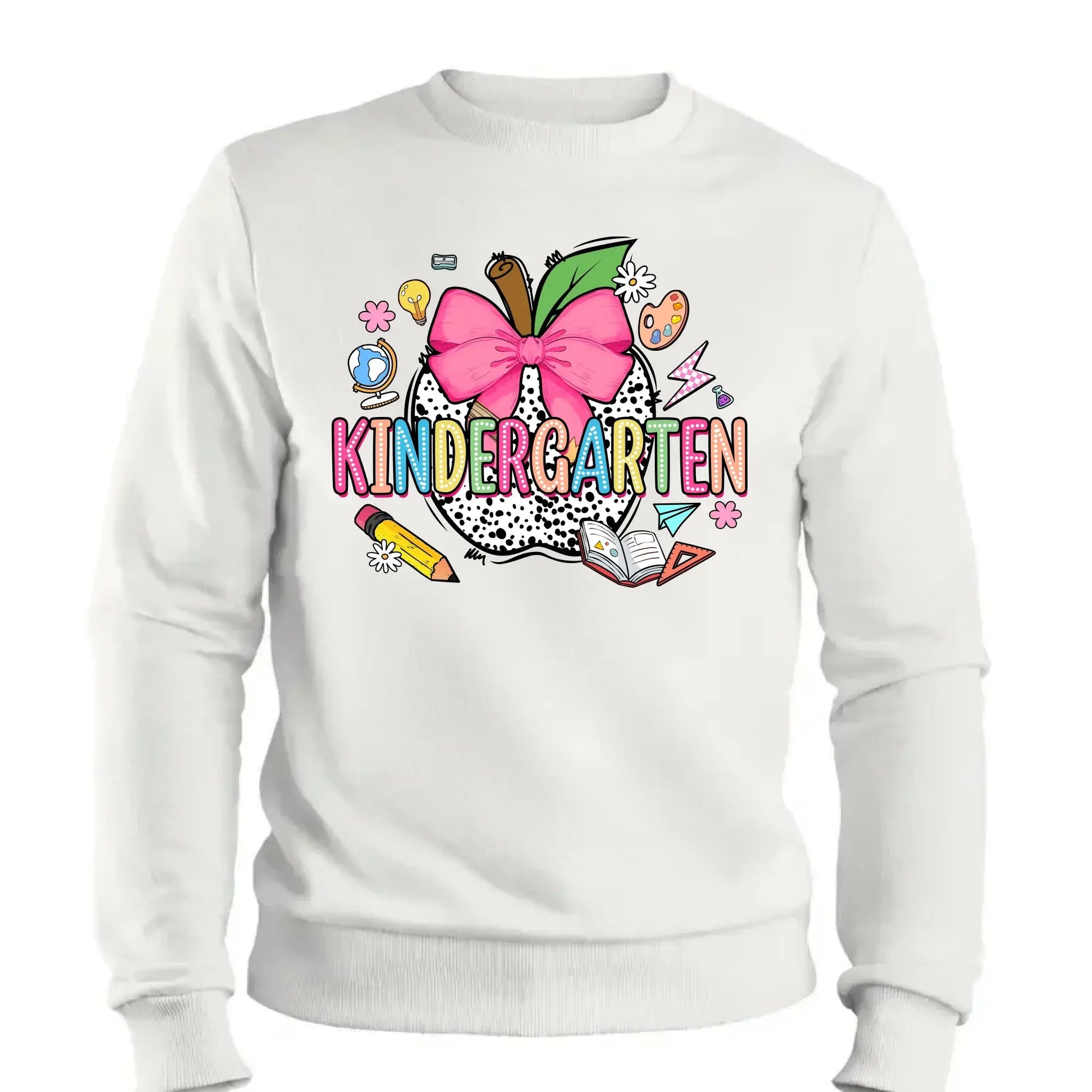 Retro Back To School Coquette Pencil – Personalized First Day Of School Shirt- Outfit for Pre-K, Kindergarten, 1st–4th Grade  Ezcustomize