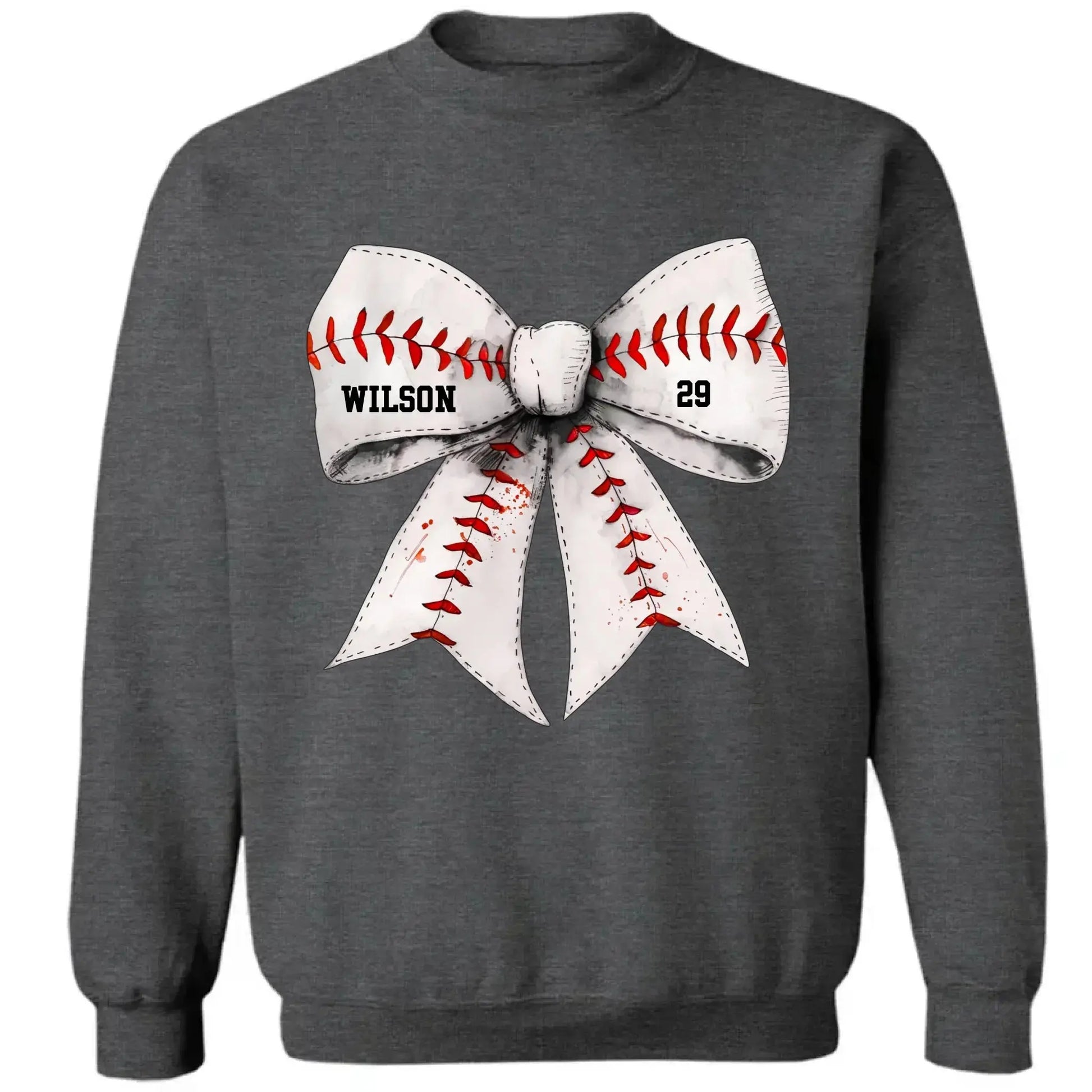 Retro Coquette Softball Bow - Personalized T-Shirt, Gift for Baseball/Softball Mom, Sport Mom Shirt  Ezcustomize