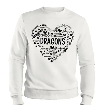 School Mascot Heart Design – Personalized Teacher T-Shirt – Thoughtful Custom Gift for Educators, Coaches & Staff  Ezcustomize