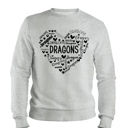School Mascot Heart Design – Personalized Teacher T-Shirt – Thoughtful Custom Gift for Educators, Coaches & Staff  Ezcustomize