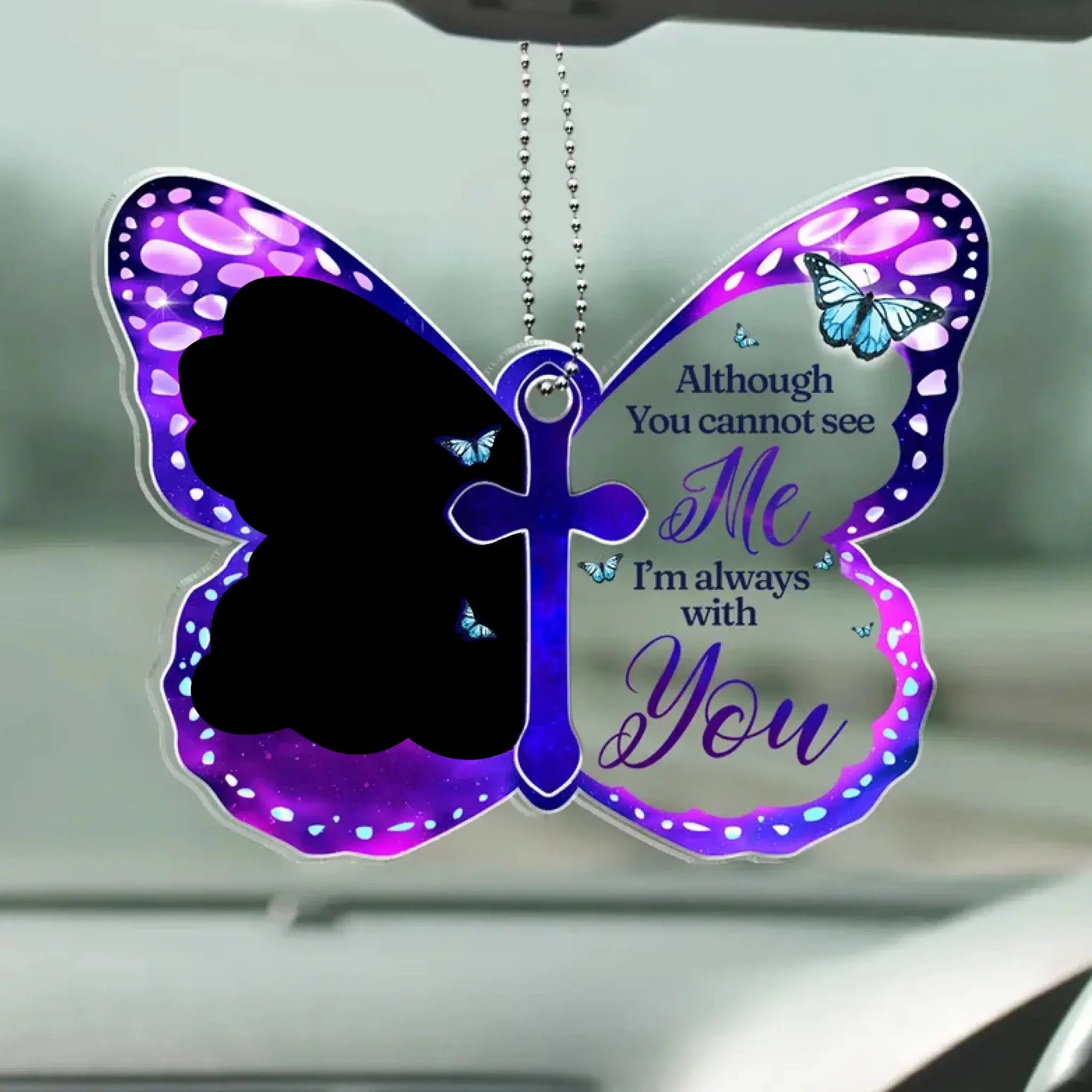 See You Again Memorial Design – Personalized Acrylic Car Ornament – Thoughtful Remembrance Gift for Those Missing a Loved One  Ezcustomize