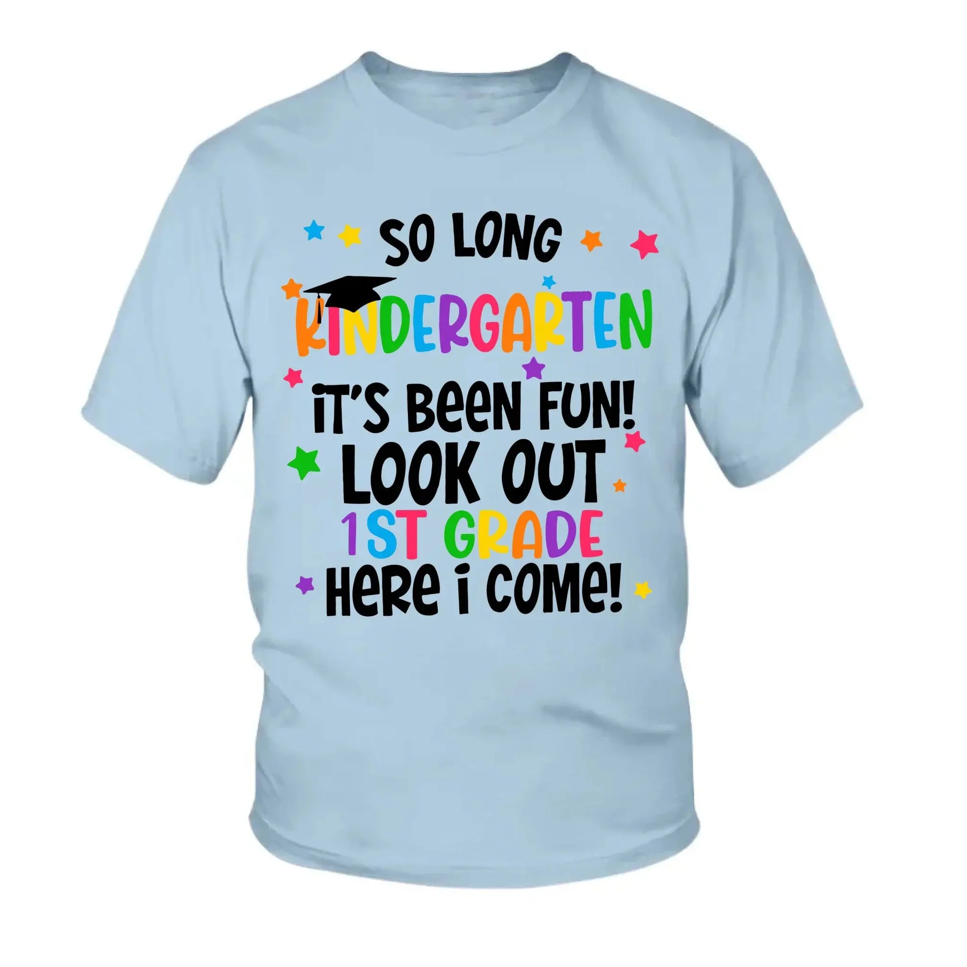 So Long Pre-K It’s Been Fun Shirt – Personalized Pre-K Graduation Gift for Kids – Custom 2025 Preschool T-Shirt  Ezcustomize