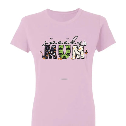 Spooky Grandma Belongs To These Kids - Family Personalized Custom Unisex T-shirt, Hoodie, Sweatshirt - Halloween Gift For Mom, Grandma  Ezcustomize