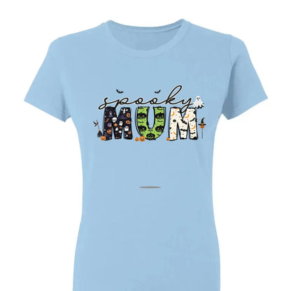 Spooky Grandma Belongs To These Kids - Family Personalized Custom Unisex T-shirt, Hoodie, Sweatshirt - Halloween Gift For Mom, Grandma  Ezcustomize