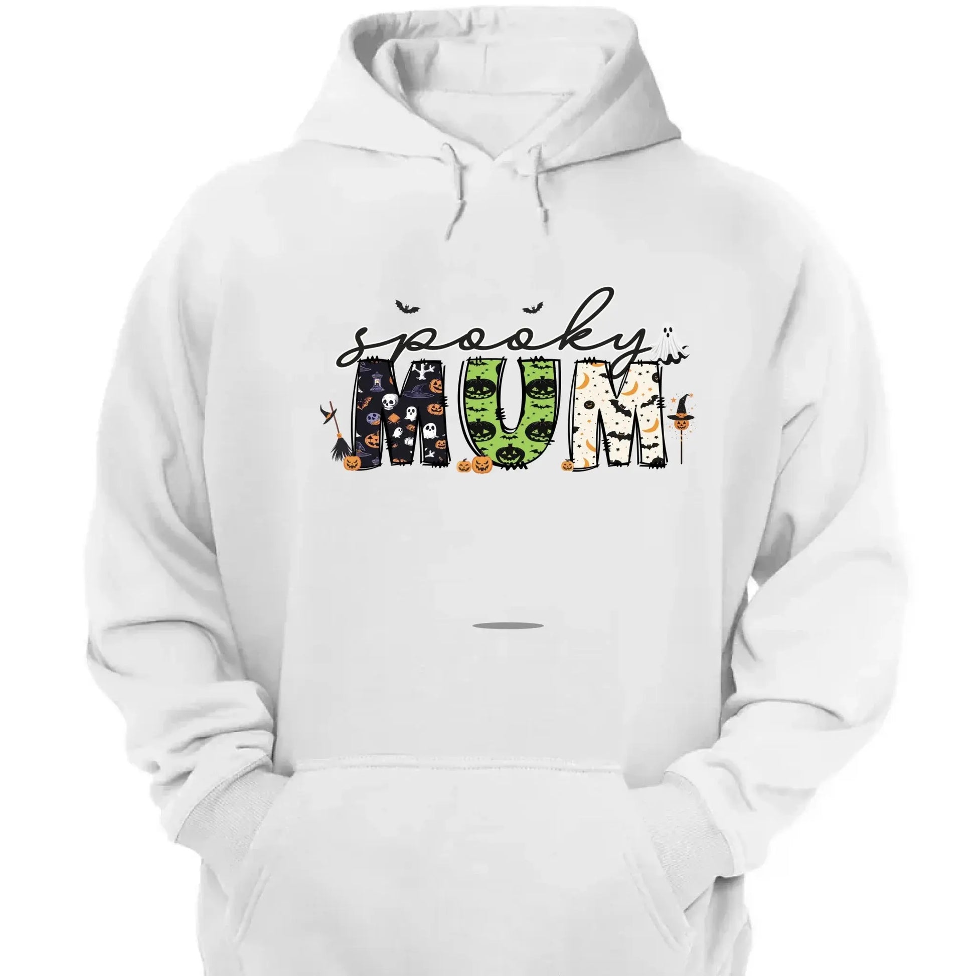 Spooky Grandma Belongs To These Kids - Family Personalized Custom Unisex T-shirt, Hoodie, Sweatshirt - Halloween Gift For Mom, Grandma  Ezcustomize