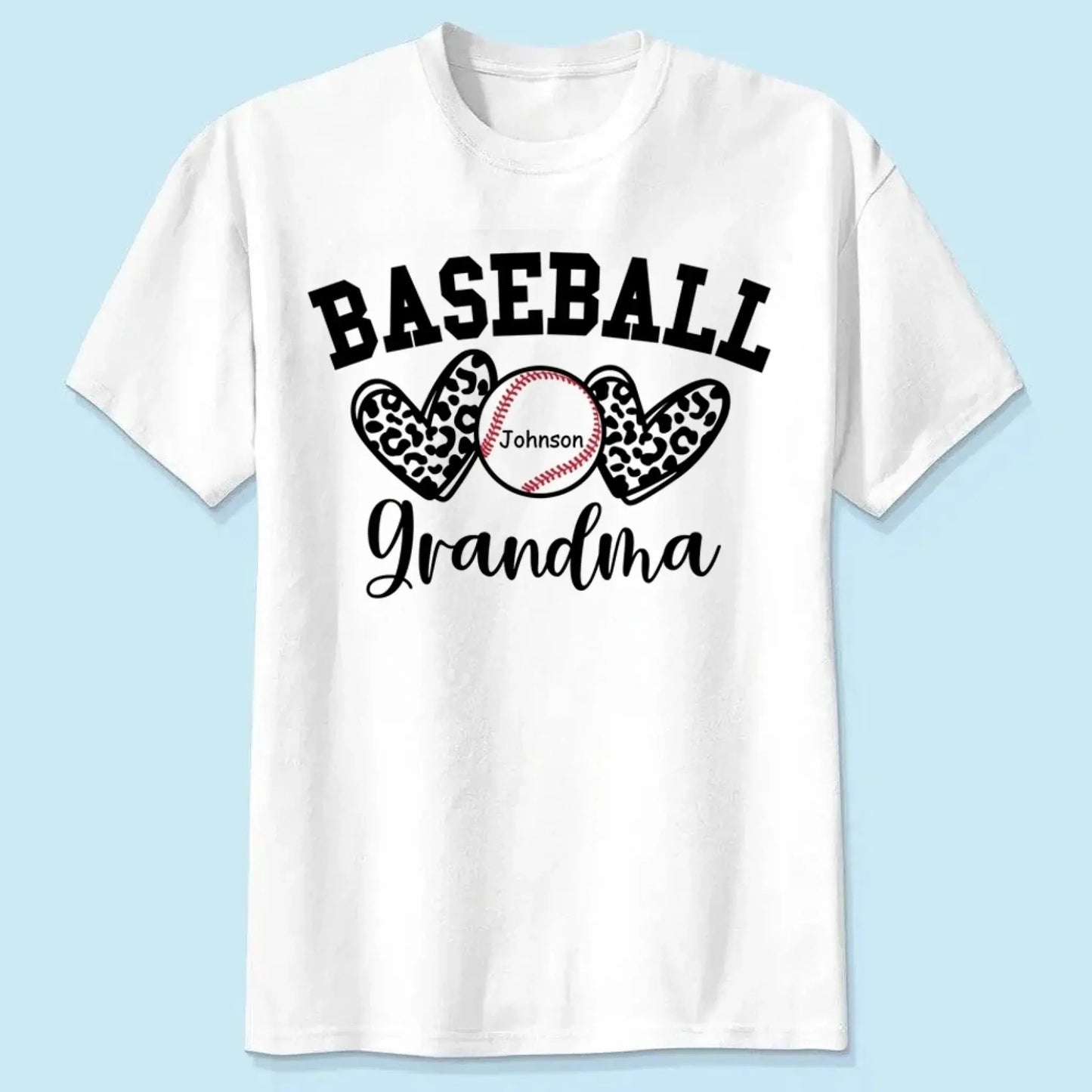 Sport Grandma Shirt – Personalized T-Shirt with Kids’ Names – Custom Gift for Sports Fan Grandma or Nana  Ezcustomize