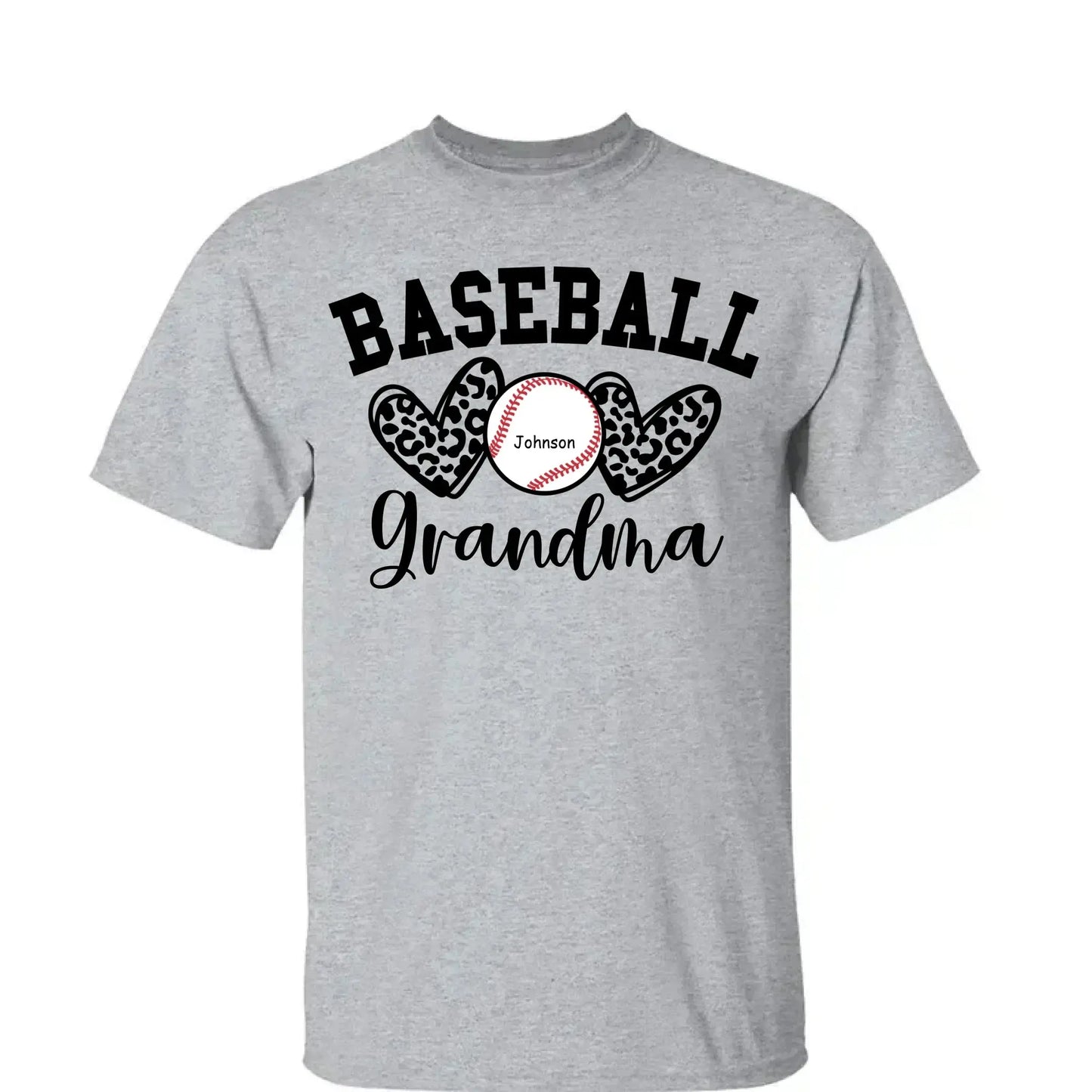 Sport Grandma Shirt – Personalized T-Shirt with Kids’ Names – Custom Gift for Sports Fan Grandma or Nana  Ezcustomize