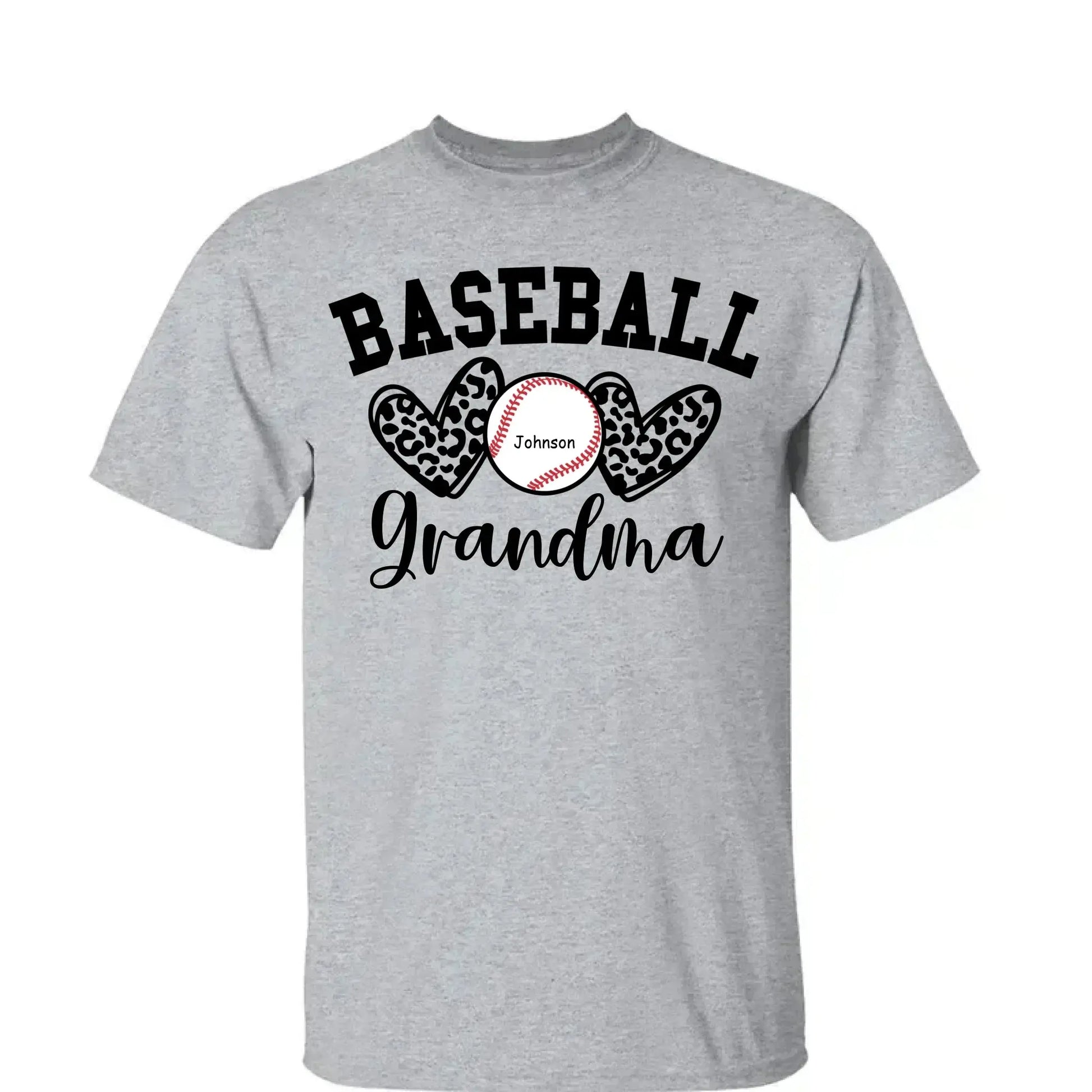 Sport Grandma Shirt – Personalized T-Shirt with Kids’ Names – Custom Gift for Sports Fan Grandma or Nana  Ezcustomize