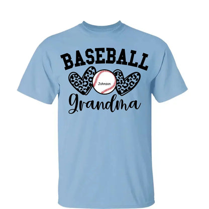 Sport Grandma Shirt – Personalized T-Shirt with Kids’ Names – Custom Gift for Sports Fan Grandma or Nana  Ezcustomize