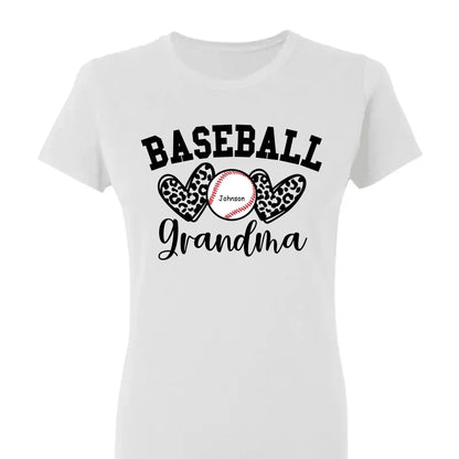 Sport Grandma Shirt – Personalized T-Shirt with Kids’ Names – Custom Gift for Sports Fan Grandma or Nana  Ezcustomize