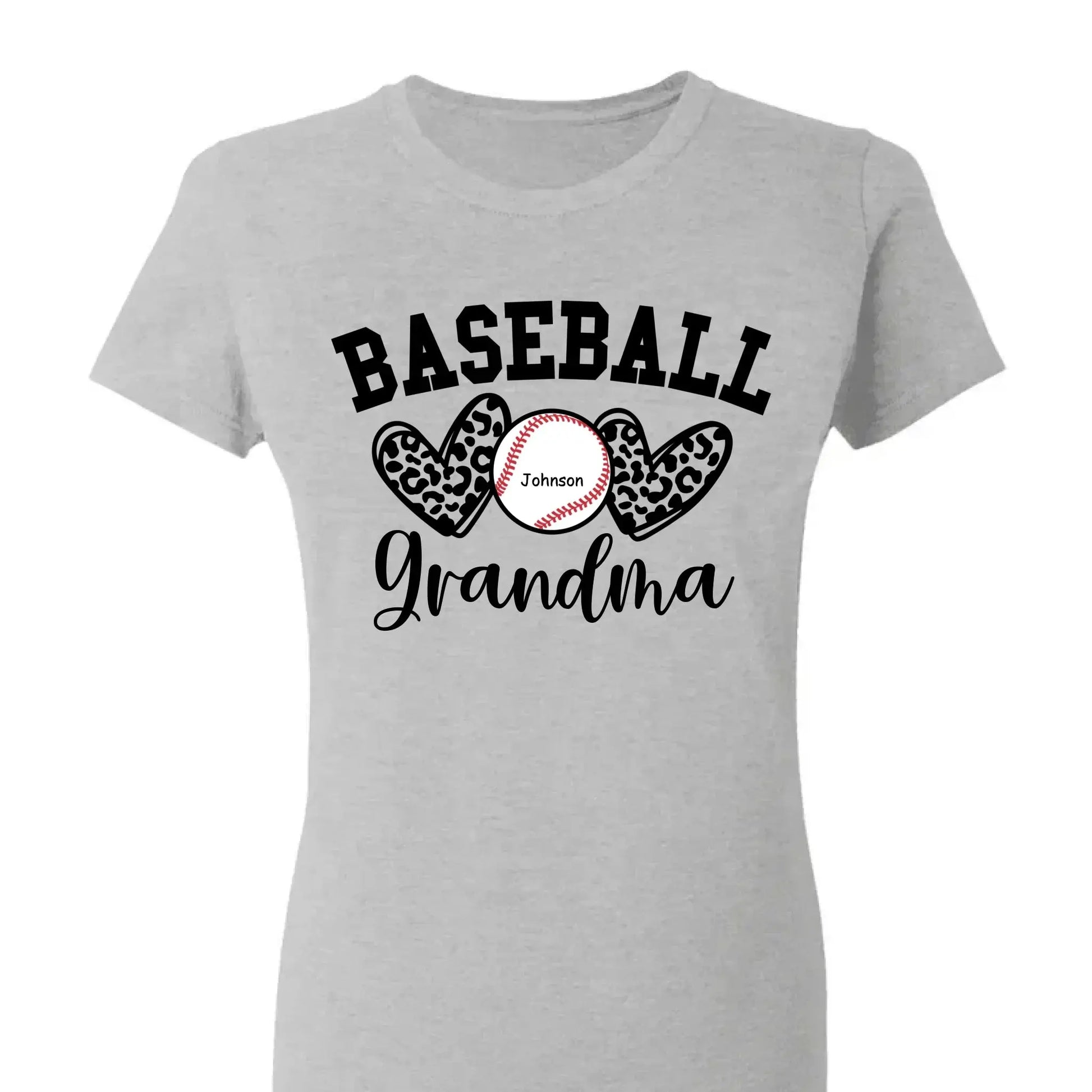 Sport Grandma Shirt – Personalized T-Shirt with Kids’ Names – Custom Gift for Sports Fan Grandma or Nana  Ezcustomize