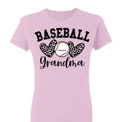Sport Grandma Shirt – Personalized T-Shirt with Kids’ Names – Custom Gift for Sports Fan Grandma or Nana  Ezcustomize