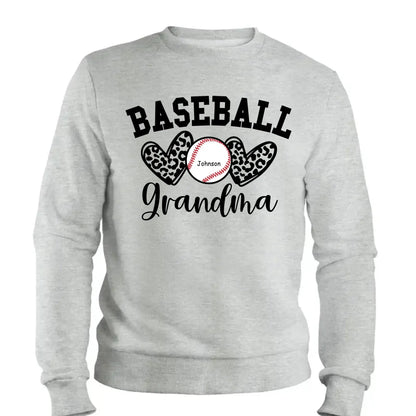 Sport Grandma Shirt – Personalized T-Shirt with Kids’ Names – Custom Gift for Sports Fan Grandma or Nana  Ezcustomize