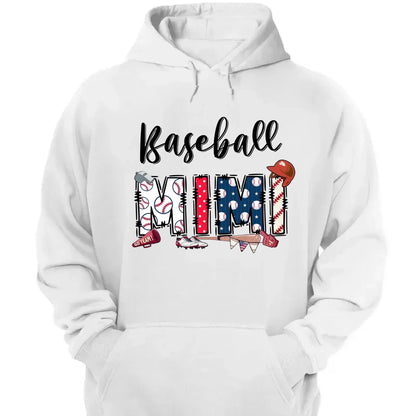 Sports Grandma Shirt – Personalized Baseball T-Shirt with Kid’s Name – Custom Gift for Grandma or Mom Who Loves the Game  Ezcustomize