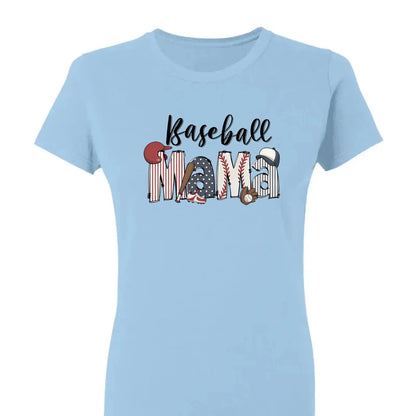 Sports Mom & Grandma Shirt – Personalized Softball T-Shirt – Custom Gift for Mom, Nana, or Grandma from Kid with Name  Ezcustomize