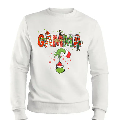 Stink Stank Stunk Grandma Shirt – Personalized Christmas T-Shirt with Kids’ Names – Funny Holiday Gift for Mom, Nana, Gigi  Ezcustomize