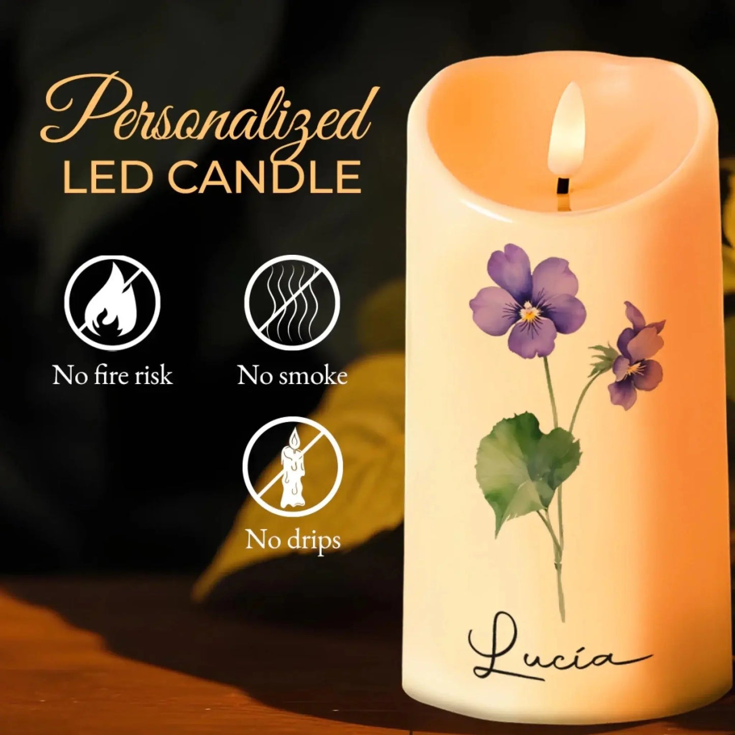 Straighten Your Crown Granddaughter – Personalized Custom LED Candle Light – Encouraging Birthday, Graduation & Keepsake Gift for Granddaughters  Ezcustomize