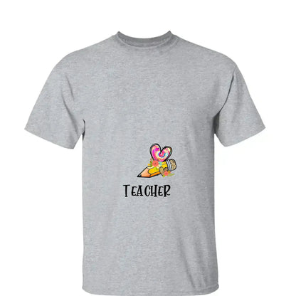 T Is For Teacher Shirt – Personalized Back to School Gift for Preschool, Pre-K, Kindergarten & Paraprofessional  Ezcustomize