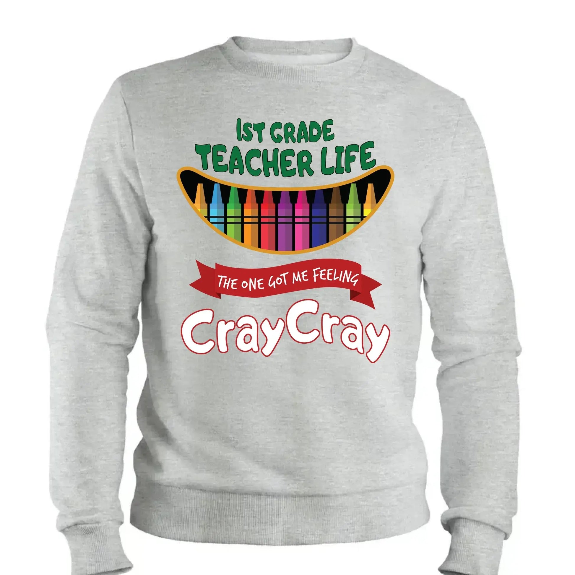 Teacher Life Got Me Feeling Cray Cray – Personalized T-Shirt – Fun Back-to-School Gift for Teachers from Students/Friend  Ezcustomize