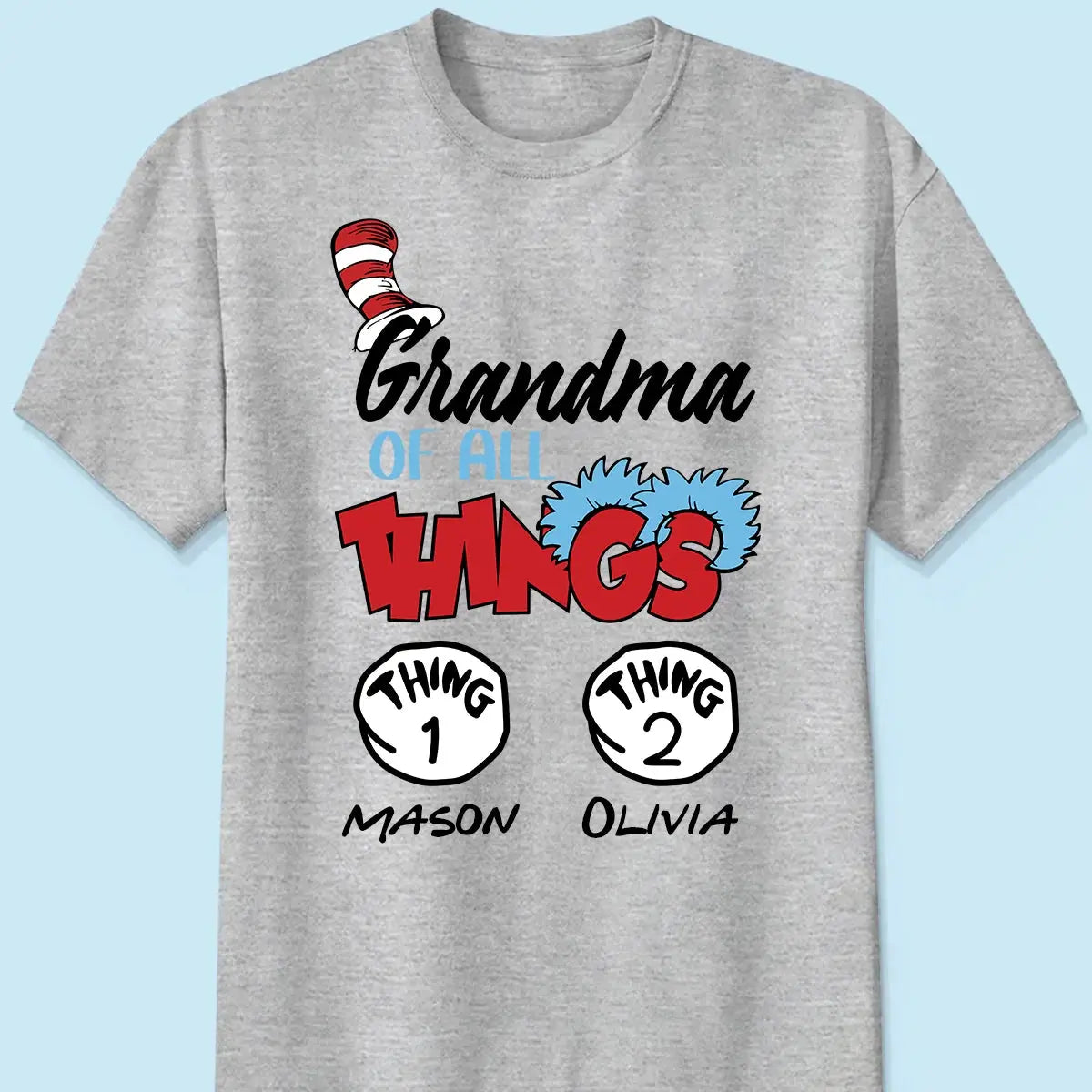 Teacher of All Things Shirt – Funny Custom T-Shirt with Things – Personalized Gift for Teachers, Educators & Staff  Ezcustomize