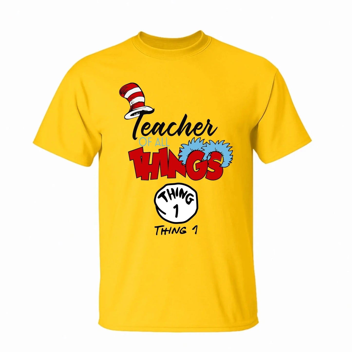 Teacher of All Things Shirt – Funny Custom T-Shirt with Things – Personalized Gift for Teachers, Educators & Staff  Ezcustomize