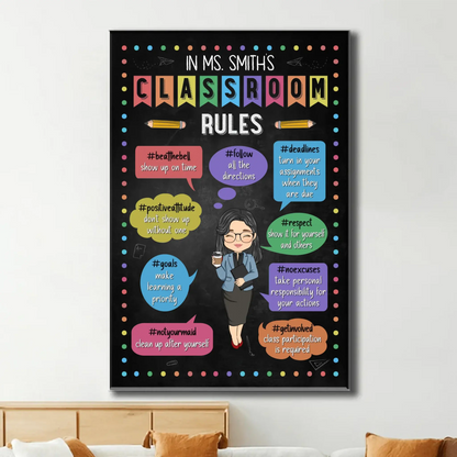 Teaching Is The Greatest Act Of Optimism - Teacher Personalized Custom Vertical Poster - Gift For Teacher  Ezcustomize