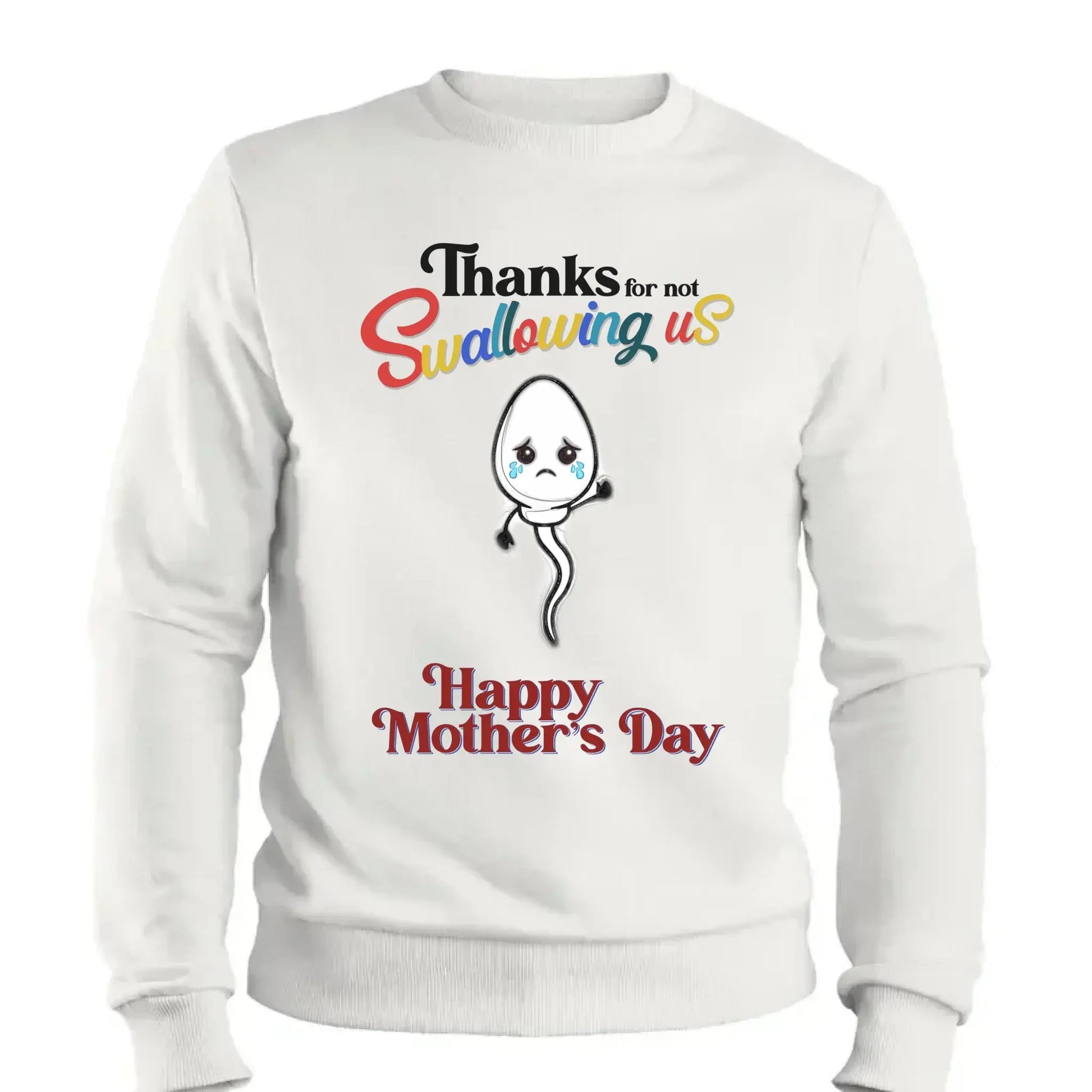 "Thanks for Not Swallowing Us" – Funny Personalized T-Shirt, Mother’s Day Gift for Mom/Grandma  Ezcustomize