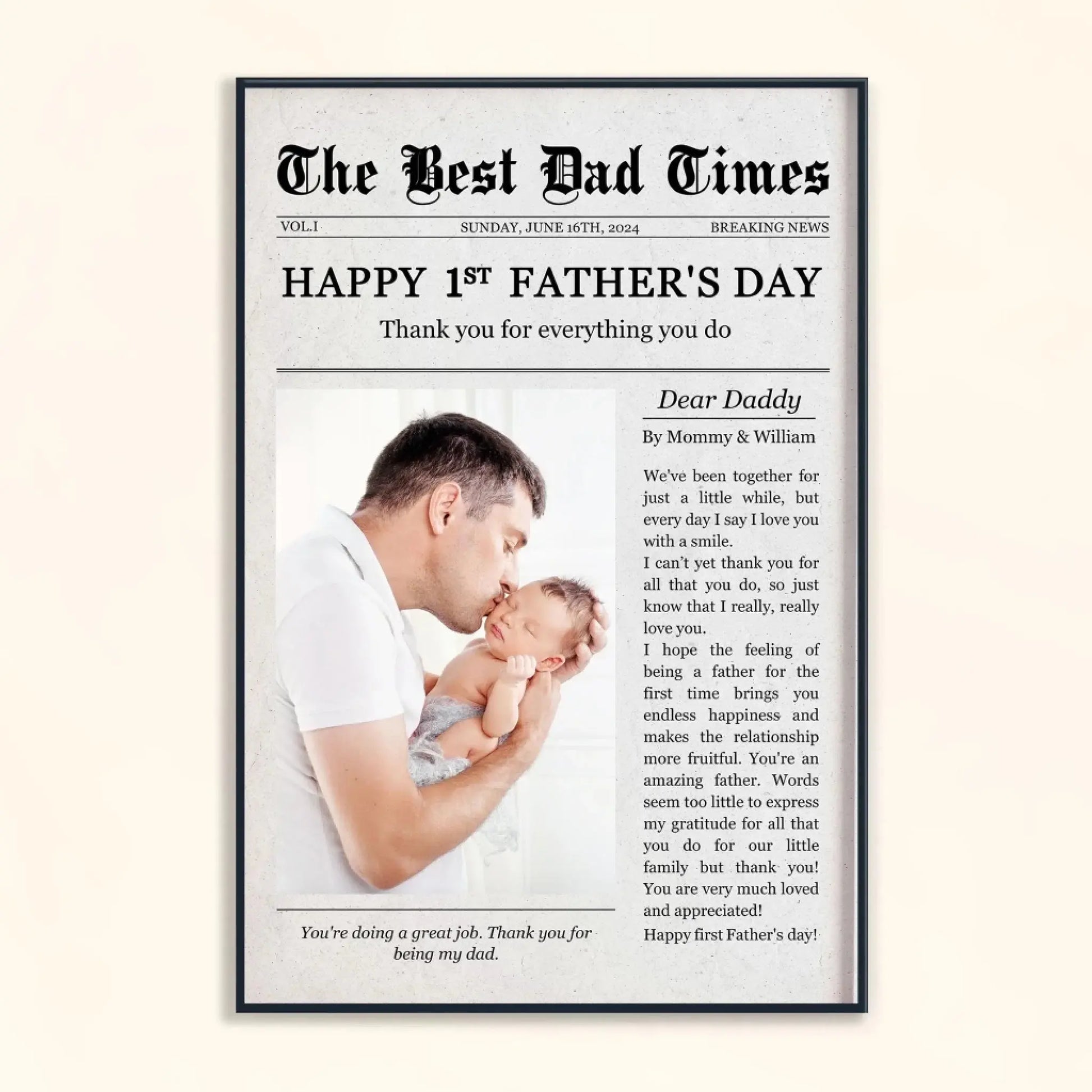 Happy-1st-Father_s-The-Best-Dad-Times-Personalized-Photo-Poster-2
