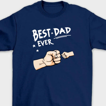 The Best Papa Ever - Family Personalized Custom Unisex T-shirt, Hoodie, Sweatshirt - Father's Day, Birthday Gift For Dad, Grandpa  Ezcustomize