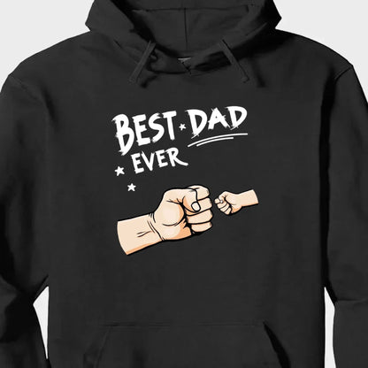 The Best Papa Ever - Family Personalized Custom Unisex T-shirt, Hoodie, Sweatshirt - Father's Day, Birthday Gift For Dad, Grandpa  Ezcustomize