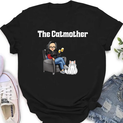 The Cat Mother – Personalized T-Shirt, Custom Gift for Cat Moms & Cat Lovers  Ezcustomize