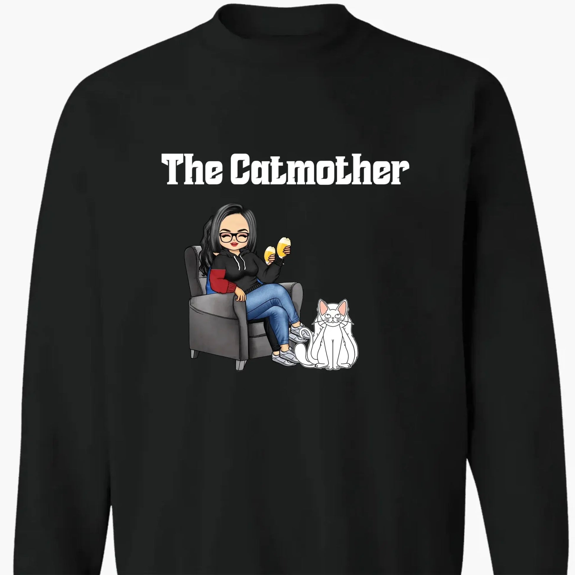 The Cat Mother – Personalized T-Shirt, Custom Gift for Cat Moms & Cat Lovers  Ezcustomize