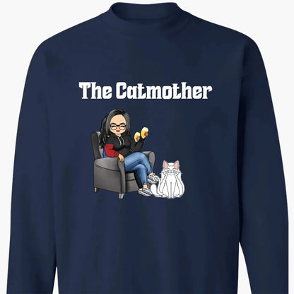 The Cat Mother – Personalized T-Shirt, Custom Gift for Cat Moms & Cat Lovers  Ezcustomize