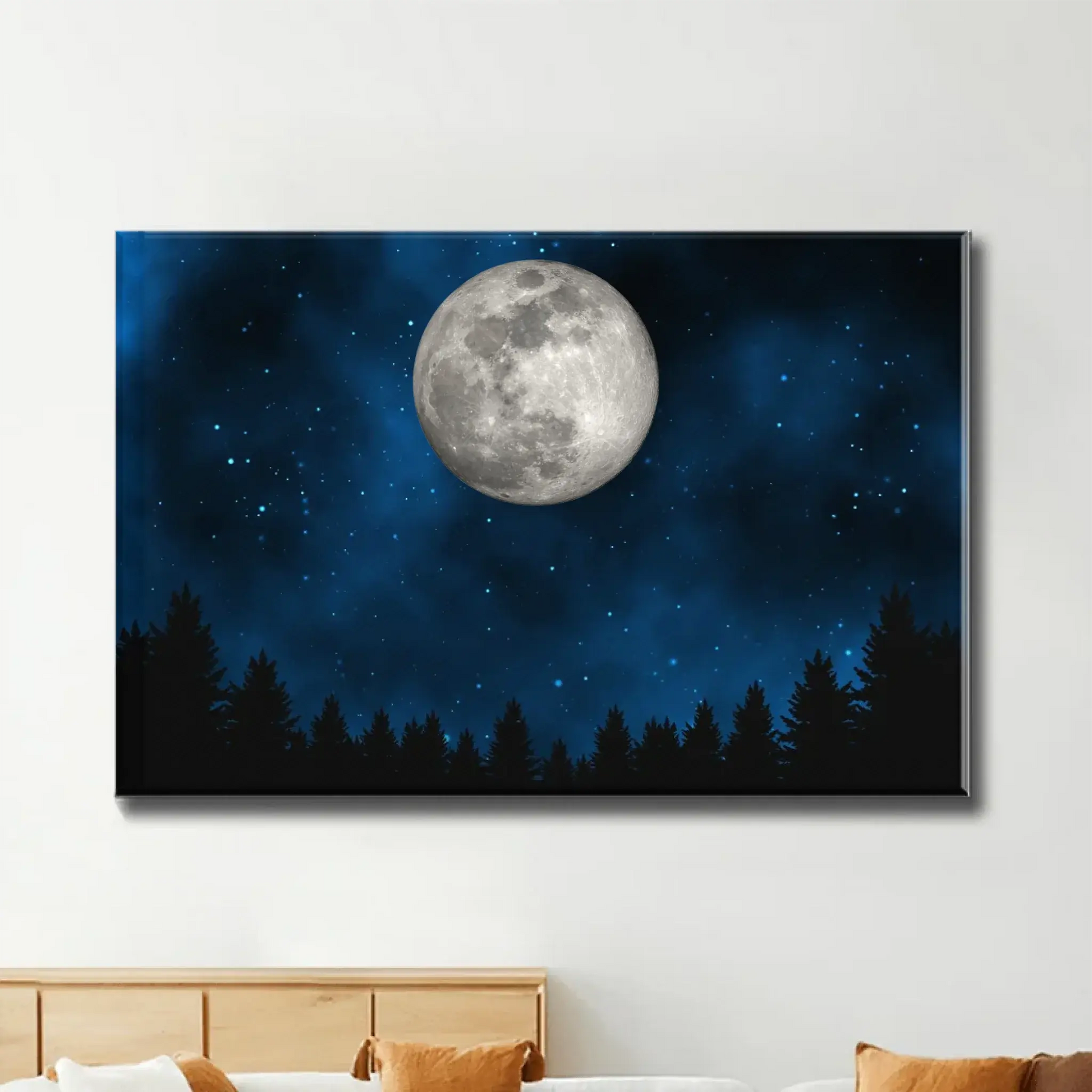 The Days You Became Our Dad – Custom Moon Phase Poster, Personalized Father's Day Gift with Kids’ Birth Dates  Ezcustomize